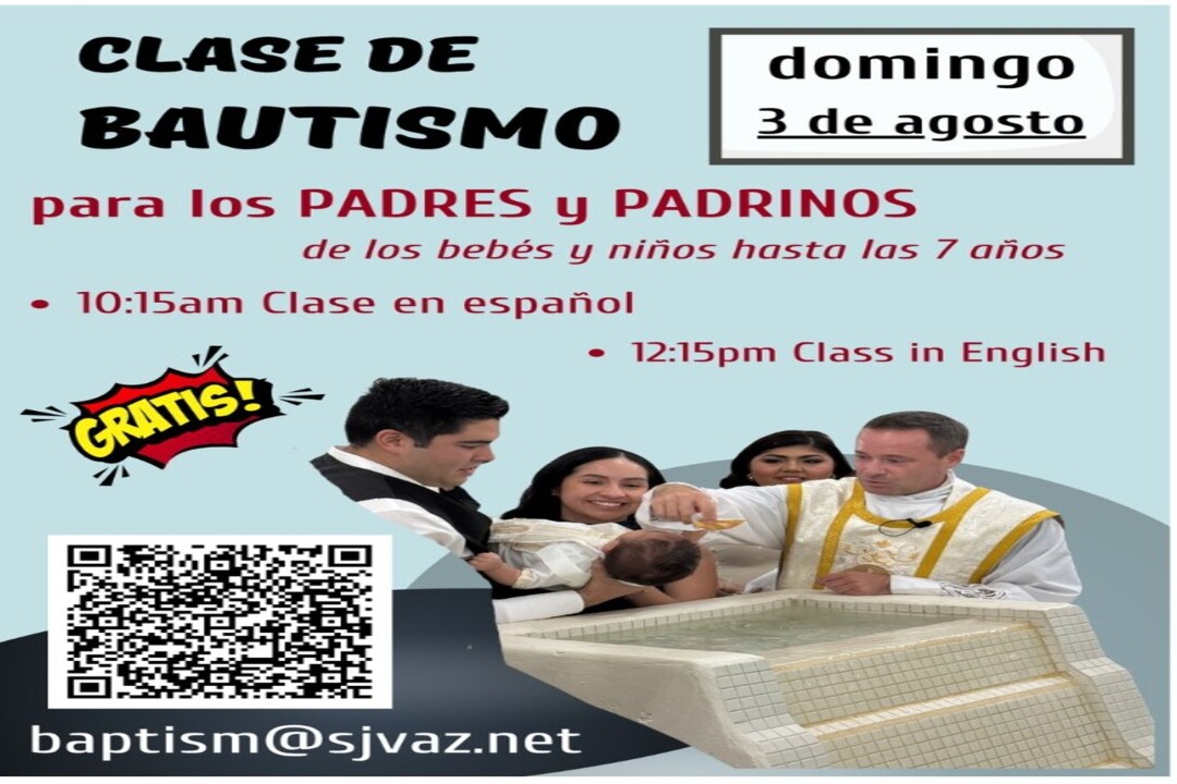 CLASE DE BAUTISMO