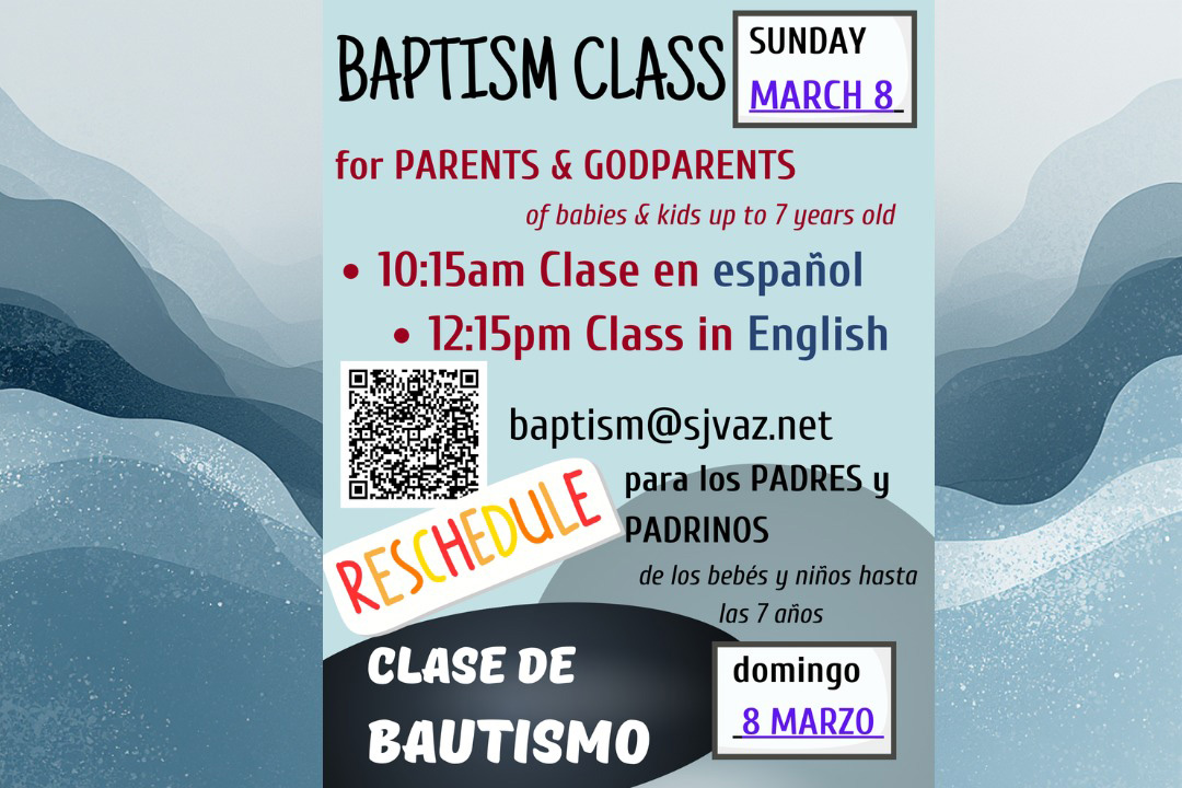 BAPTISM CLASS