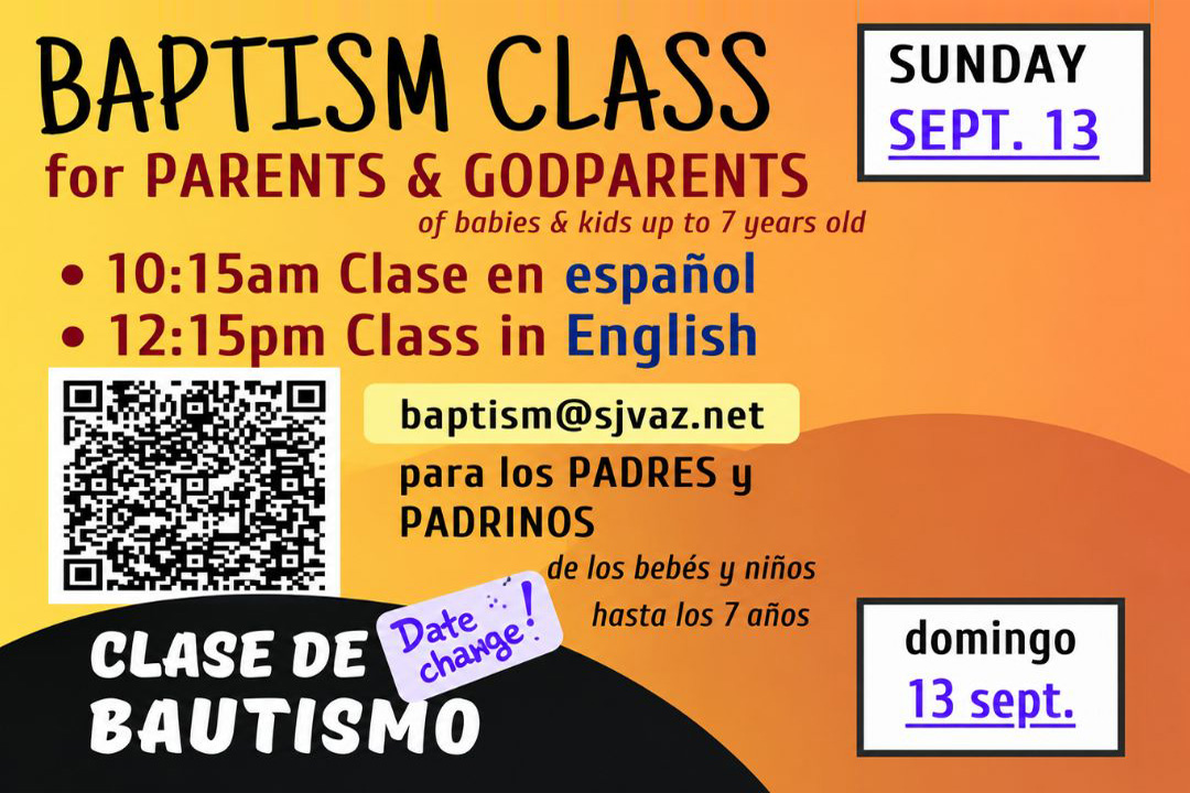 BAPTISM CLASS