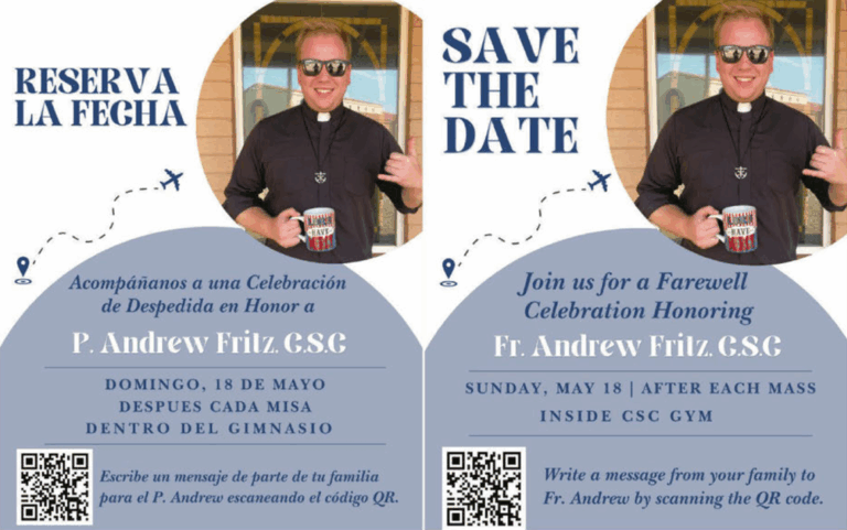 Celebration Honoring Fr. Andrew Fritz C.S.C