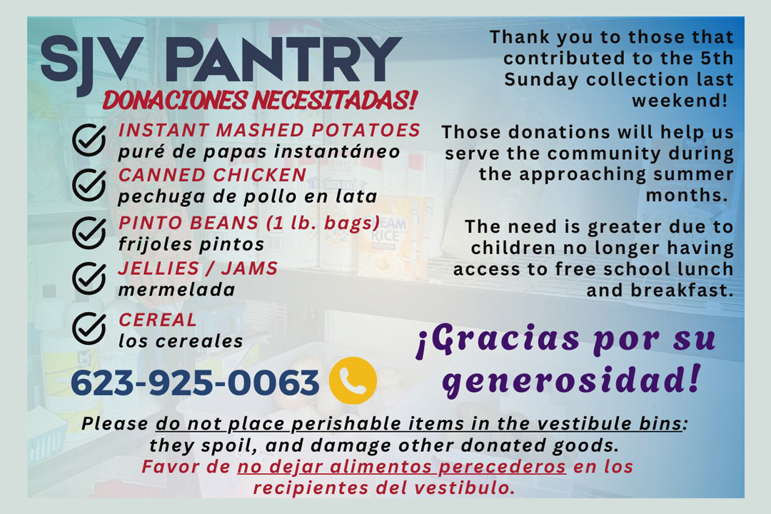 St. John Vianney Food Pantry
