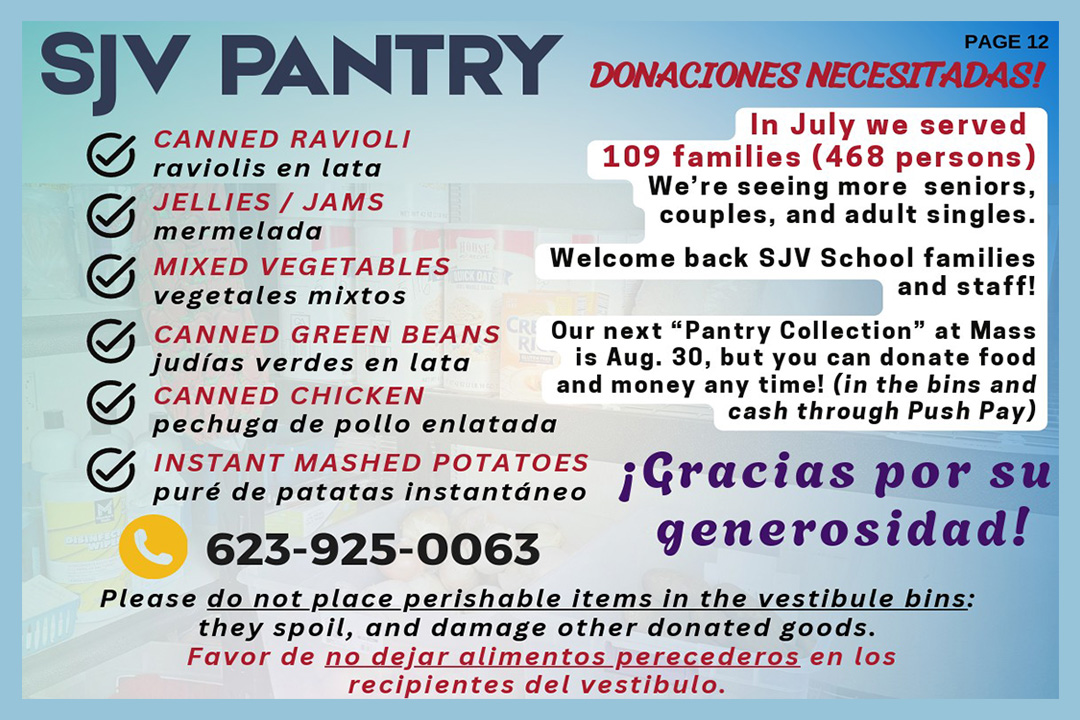 St. John Vianney Food Pantry
