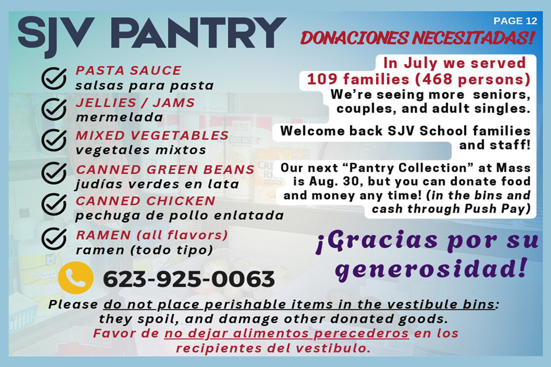St. John Vianney Food Pantry