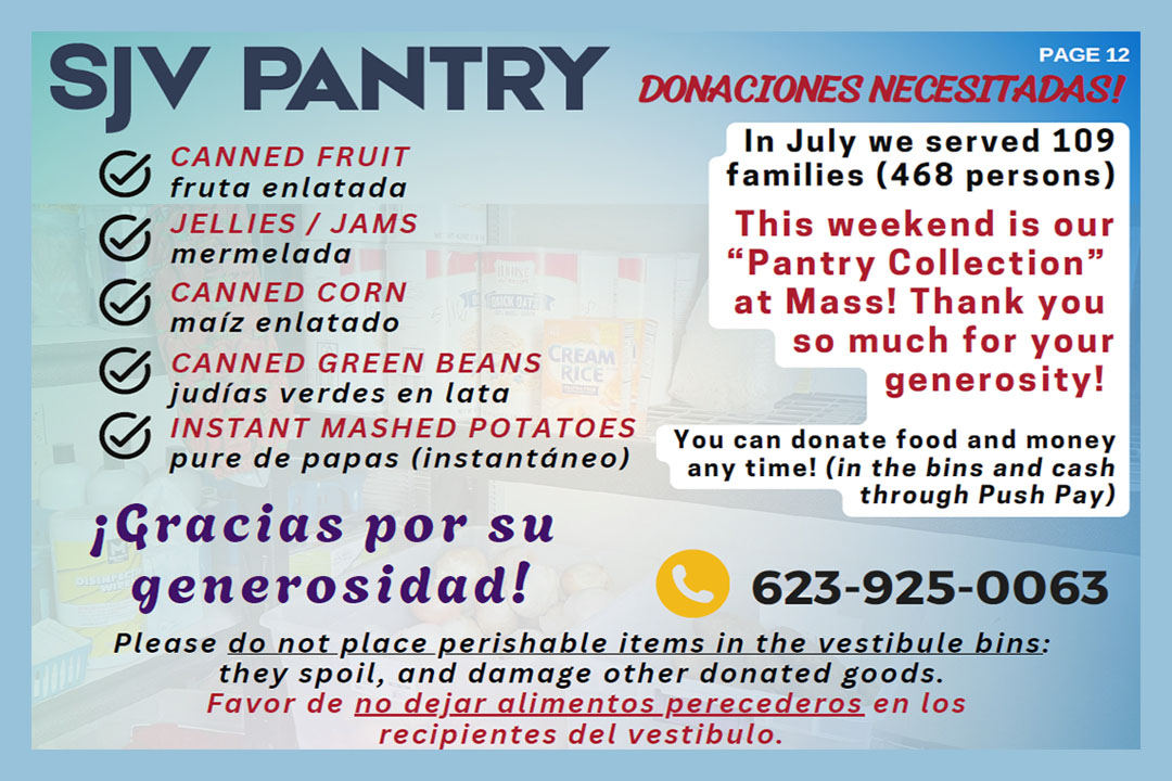 St. John Vianney Food Pantry